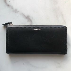 Leather Coach wallet